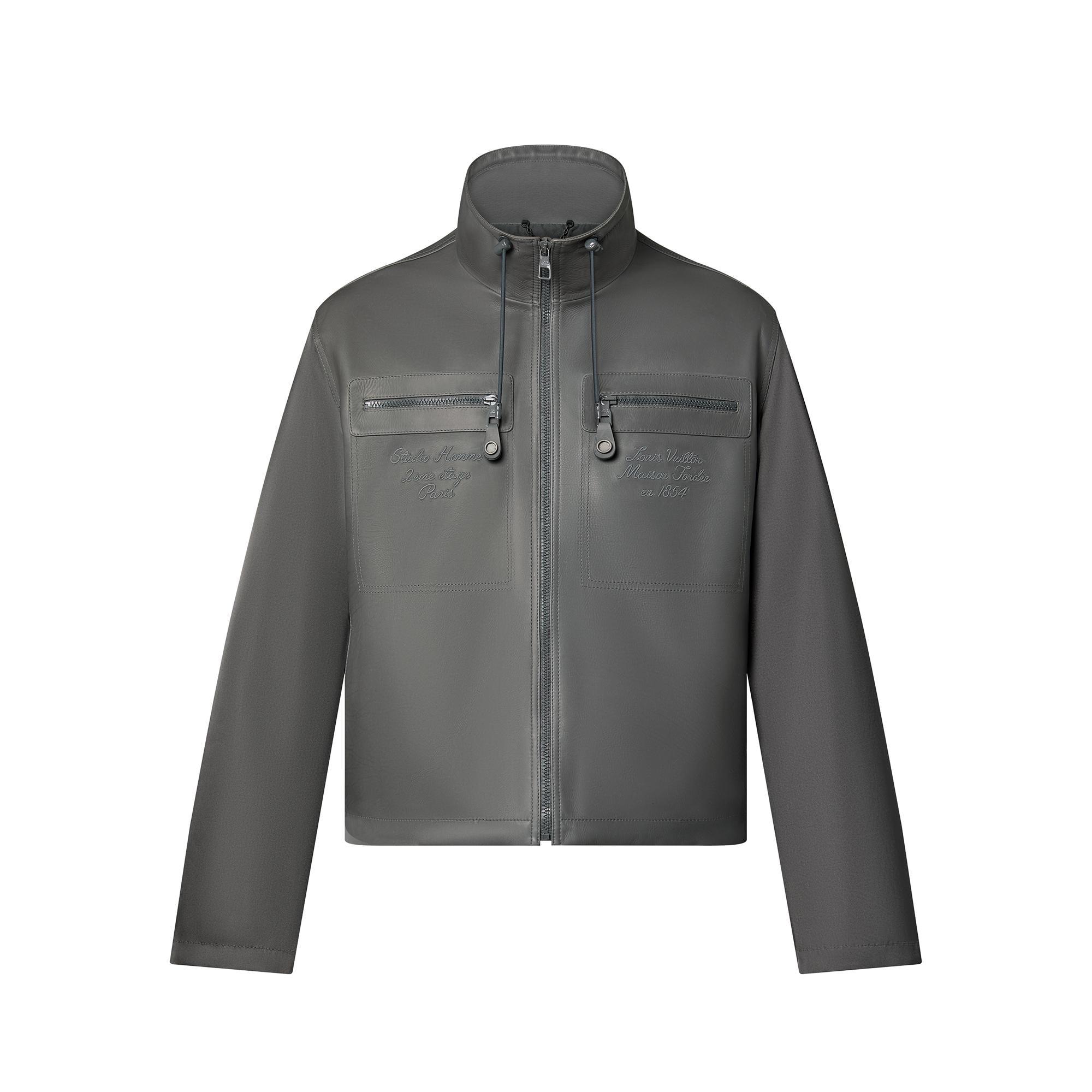 Louis vuitton clearance leather jacket price